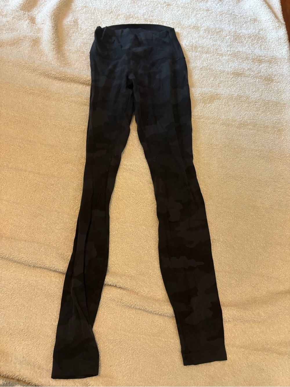 lululemon athletica Black Camouflage Leggings